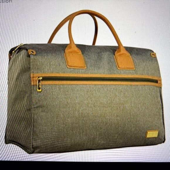 NICOLE MILLER NEW YORK TRAVEL BAG - Picture 1 of 6